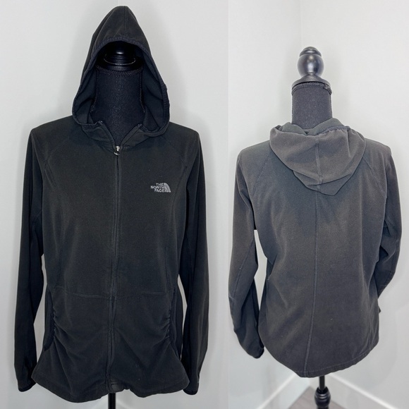 The North Face Black Fleece Women’s Zip Jacket (L) - Picture 1 of 9
